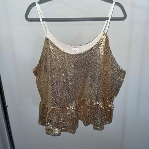Gold Sequins tops!